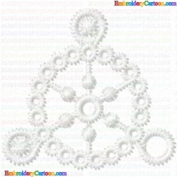 3D Specialty Lace And Swan 24 Embroidery Design