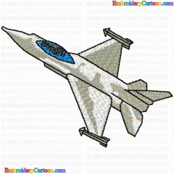 Airplanes 101 Embroidery Design