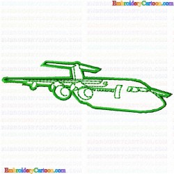 Airplanes 114 Embroidery Design