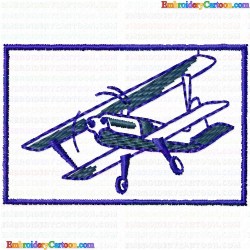 Airplanes 11 Embroidery Design