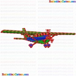 Airplanes 120 Embroidery Design