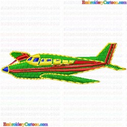 Airplanes 123 Embroidery Design