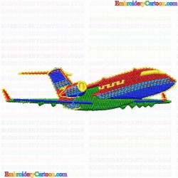 Airplanes 126 Embroidery Design