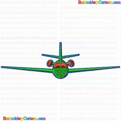 Airplanes 127 Embroidery Design