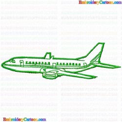 Airplanes 129 Embroidery Design