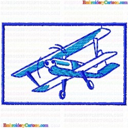 Airplanes 12 Embroidery Design