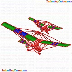 Airplanes 130 Embroidery Design