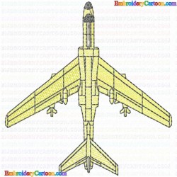 Airplanes 146 Embroidery Design