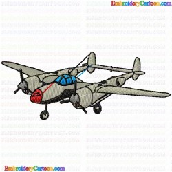 Airplanes 174 Embroidery Design