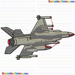 Airplanes 187 Embroidery Design