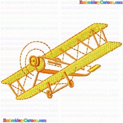 Airplanes 18 Embroidery Design