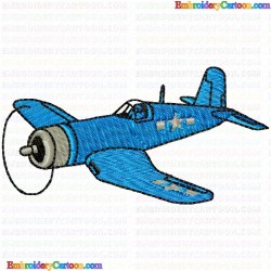 Airplanes 204 Embroidery Design