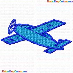 Airplanes 2 Embroidery Design