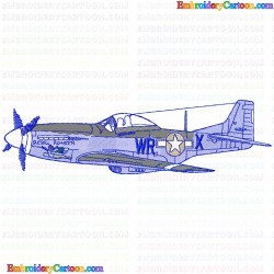 Airplanes 30 Embroidery Design