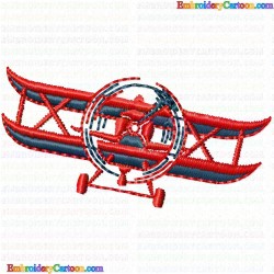 Airplanes 3 Embroidery Design