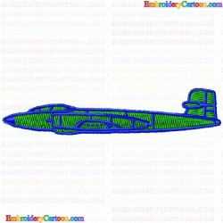 Airplanes 43 Embroidery Design