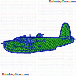 Airplanes 44 Embroidery Design