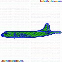 Airplanes 45 Embroidery Design