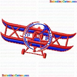 Airplanes 4 Embroidery Design