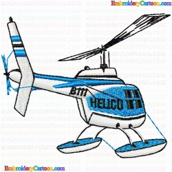 Airplanes 76 Embroidery Design