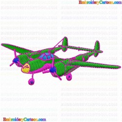 Airplanes 85 Embroidery Design