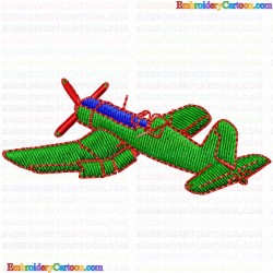 Airplanes 87 Embroidery Design