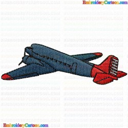 Airplanes 88 Embroidery Design