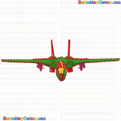 Airplanes 90 Embroidery Design