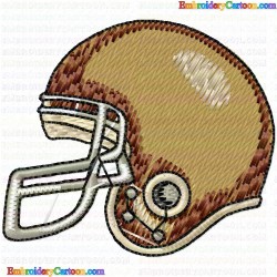 American Football 13 Embroidery Design