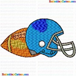American Football 15 Embroidery Design