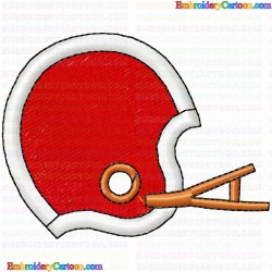 American Football 20 Embroidery Design