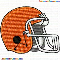 American Football 27 Embroidery Design