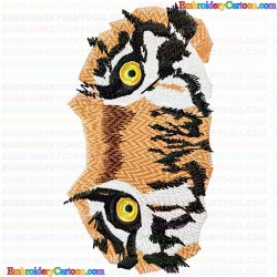 Animal Eyes 4 Embroidery Design