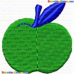 Apple 1 Embroidery Design