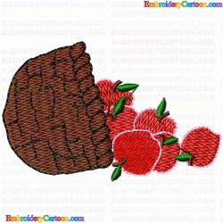 Apple 29 Embroidery Design