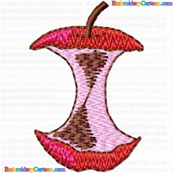 Apple 32 Embroidery Design