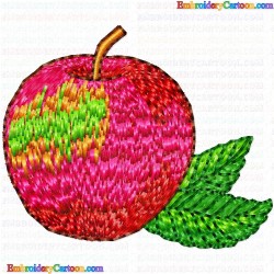 Apple 39 Embroidery Design