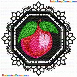 Apple 54 Embroidery Design