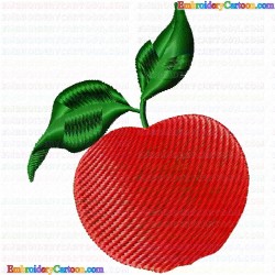 Apple 59 Embroidery Design