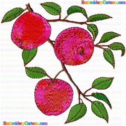 Apple 64 Embroidery Design