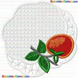 Apple 76 Embroidery Design