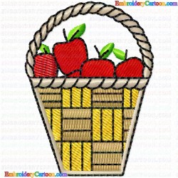 Apple 79 Embroidery Design