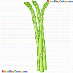 Asparagus 4 Embroidery Design