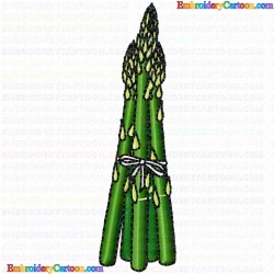 Asparagus 5 Embroidery Design