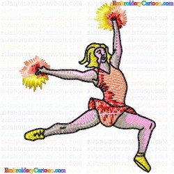 Ballet Dancer 11 Embroidery Design