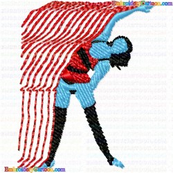 Ballet Dancer 20 Embroidery Design