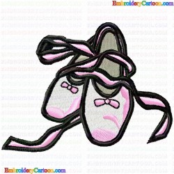 Ballet Dancer 27 Embroidery Design