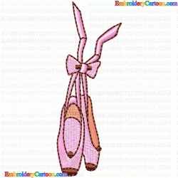 Ballet Dancer 2 Embroidery Design