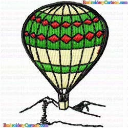 Balloons 14 Embroidery Design