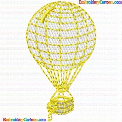Balloons 3 Embroidery Design